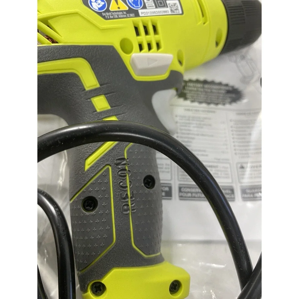 Ryobi 3/8 Inch Corded Drill 4.5 Amp Variable Speed Trigger D43K Keyless Chuck